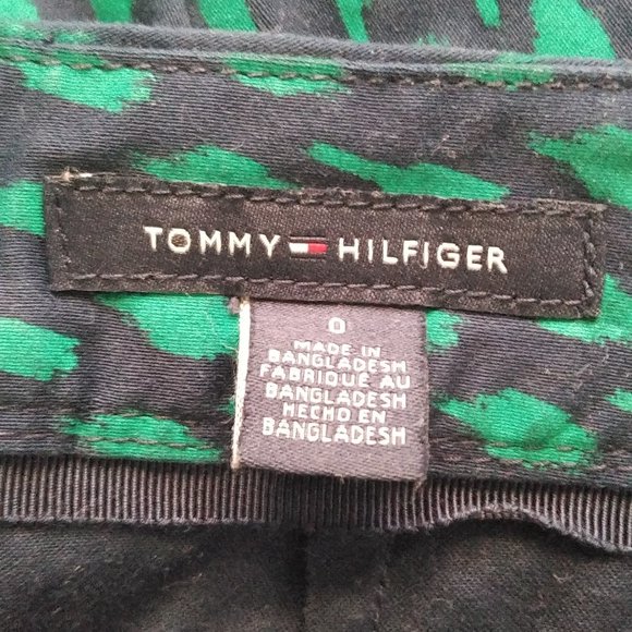 Tommy Hilfiger Paint Brush Print Pencil Skirt - Picture 8 of 8